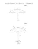 PORTABLE AND COMPACT UMBRELLA diagram and image