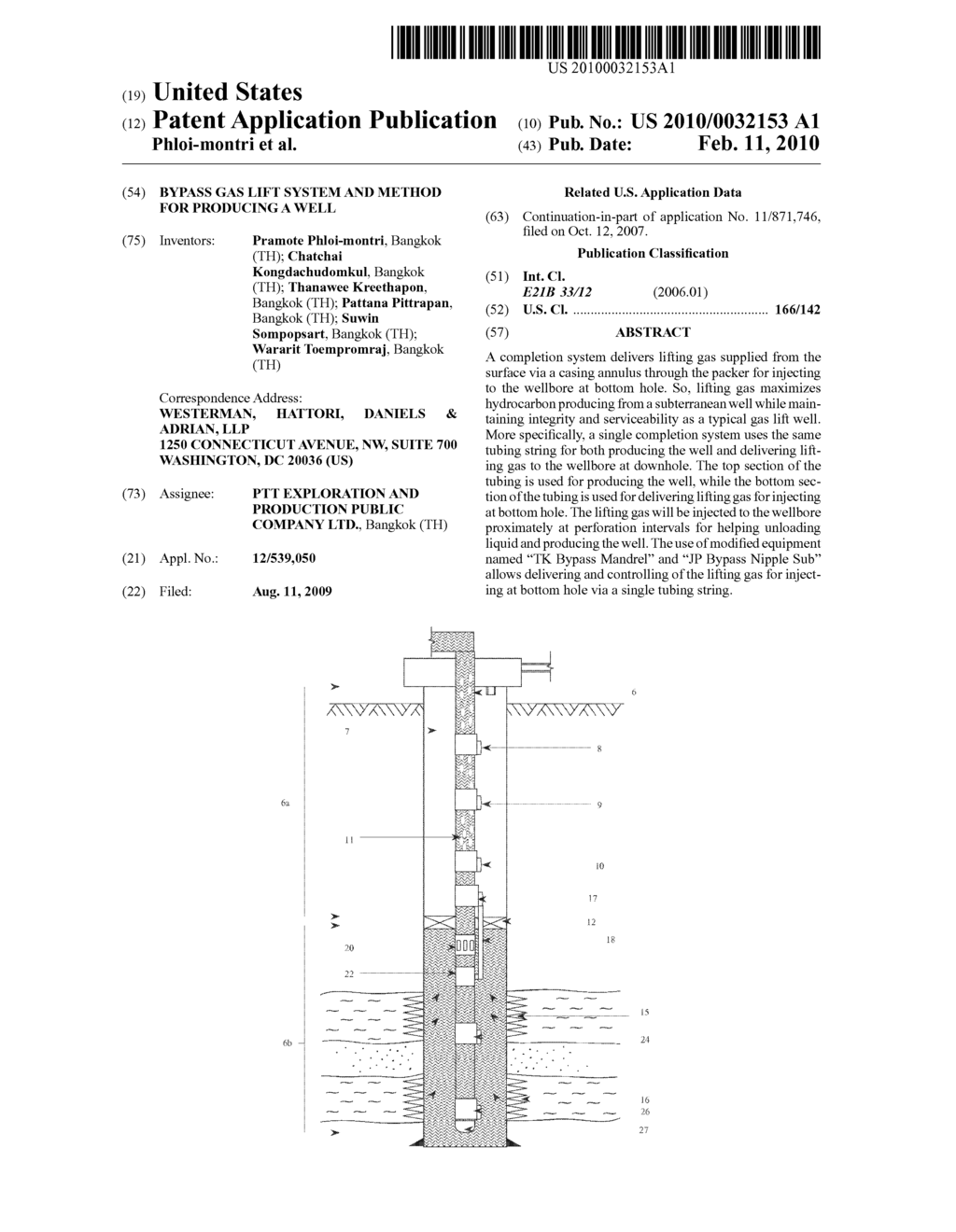 BYPASS GAS LIFT SYSTEM AND METHOD FOR PRODUCING A WELL - diagram, schematic, and image 01