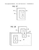 Method and apparatus for finished installation of electrical outlet box without use of external cover plate diagram and image