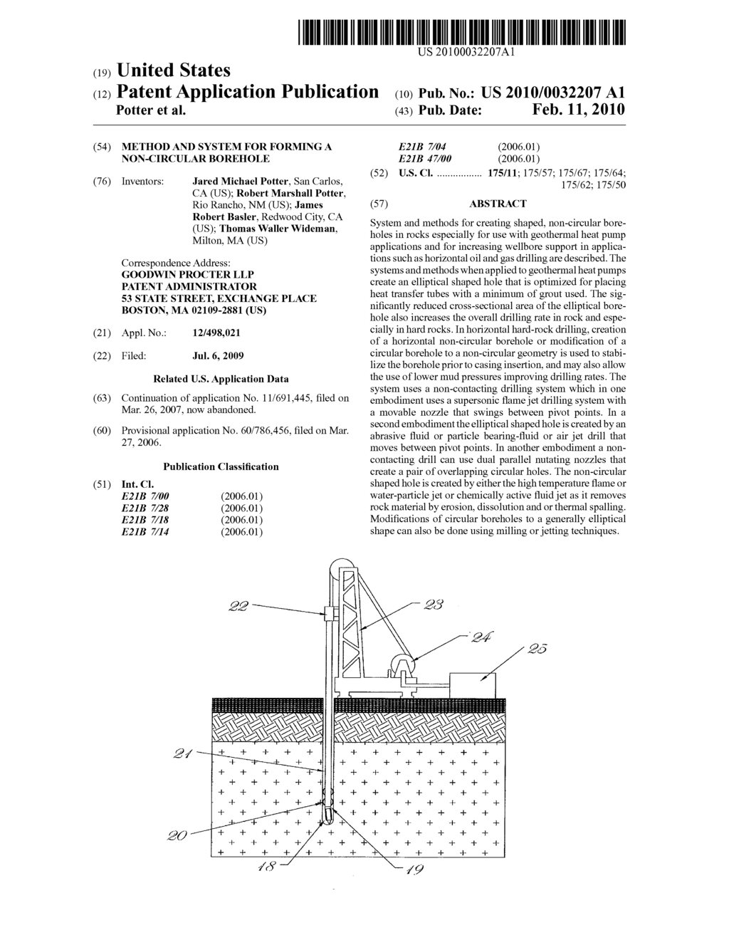 Method and System for Forming a Non-Circular Borehole - diagram, schematic, and image 01