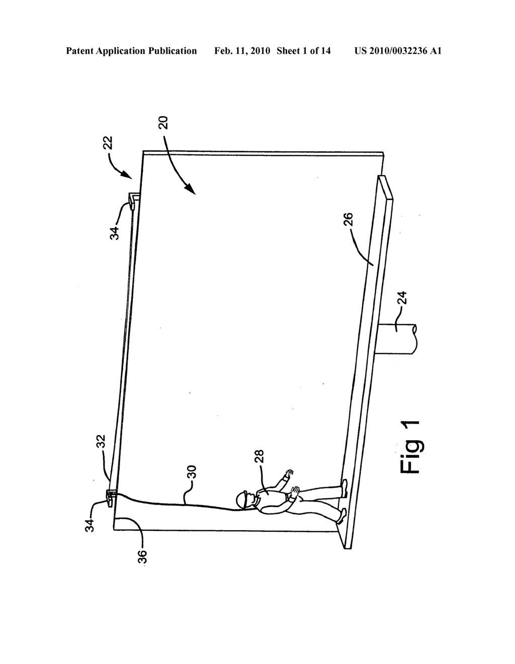 Fall arrest system - diagram, schematic, and image 02