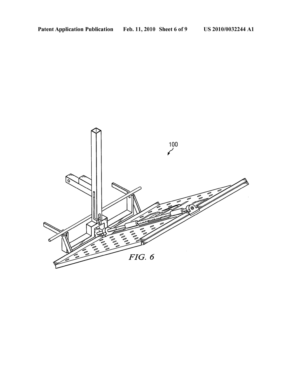 Portable non-motorized automatic lift and transport apparatus for small vehicles - diagram, schematic, and image 07