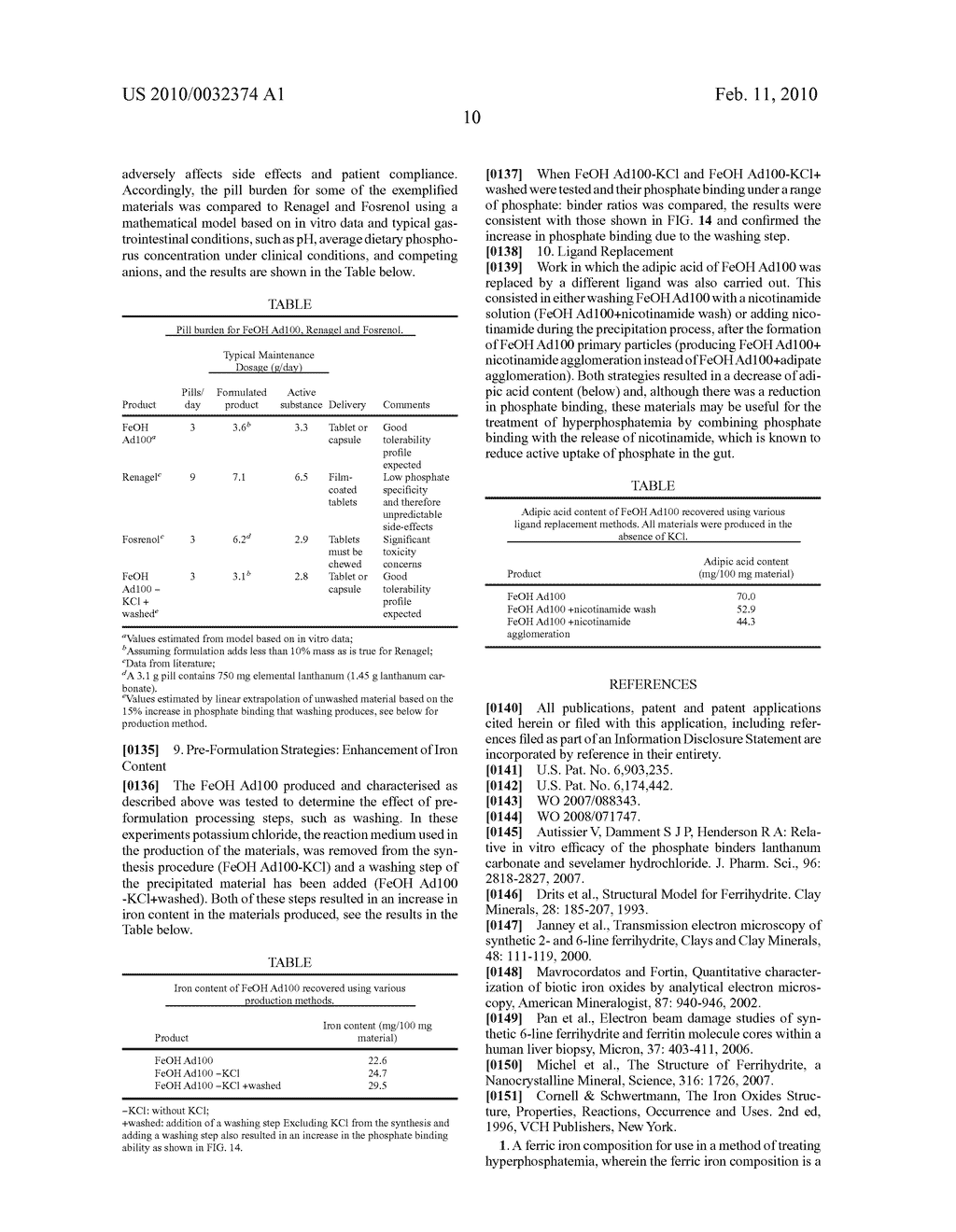 PHOSPHATE BINDING MATERIALS AND THEIR USES - diagram, schematic, and image 21