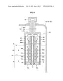 METHOD AND SYSTEM OF CONTROLLING LIQUID SURFACE LEVEL IN ION-EXCHANGE RESIN TOWER AND INTERFACE LEVEL SENSOR diagram and image