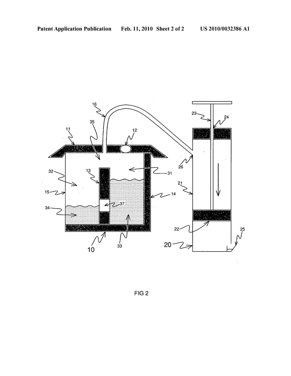 Water purification with a peltier heat pump - diagram, schematic, and image 03