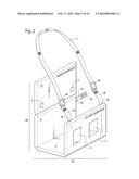 Infant support device diagram and image