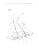 Infant support device diagram and image