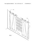 Interchangeable window treatment apparatus diagram and image