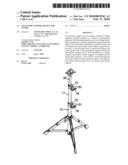 TELESCOPIC SUPPORT DEVICE FOR STANDS diagram and image