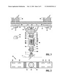 Mounting bracket and damper system for hanging and use of a punching bag diagram and image