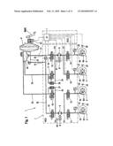 Electrohydraulic Control System for the Actuation of an Actuator in a Motor Vehicle diagram and image