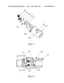 GAS VALVE WITH AN IMPROVED VALVE CORE diagram and image