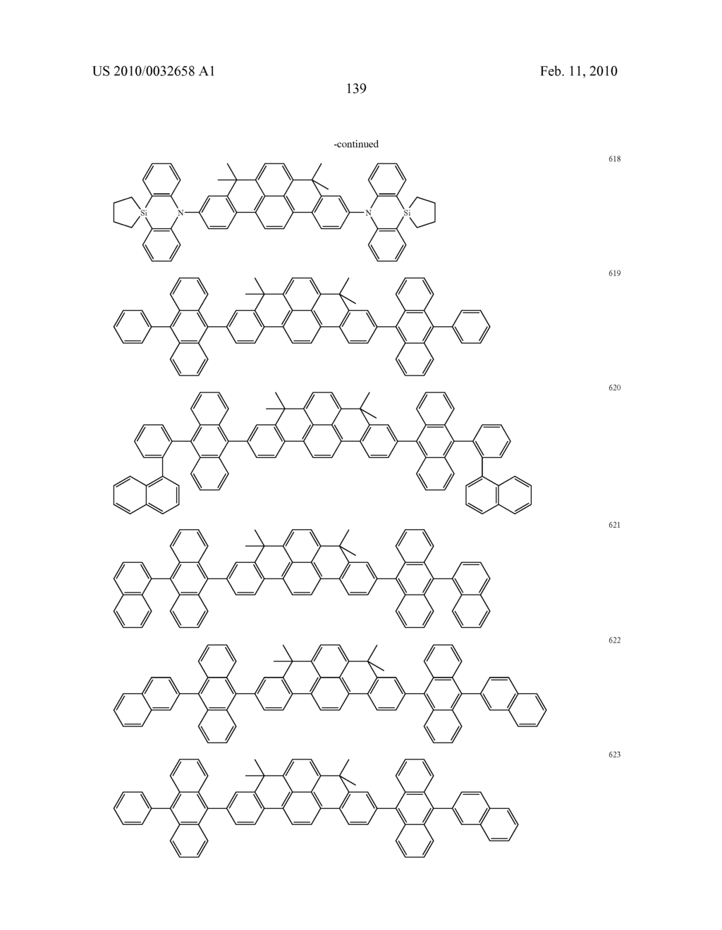 Novel organic electroluminescent compounds and organic electroluminescent device using the same - diagram, schematic, and image 141