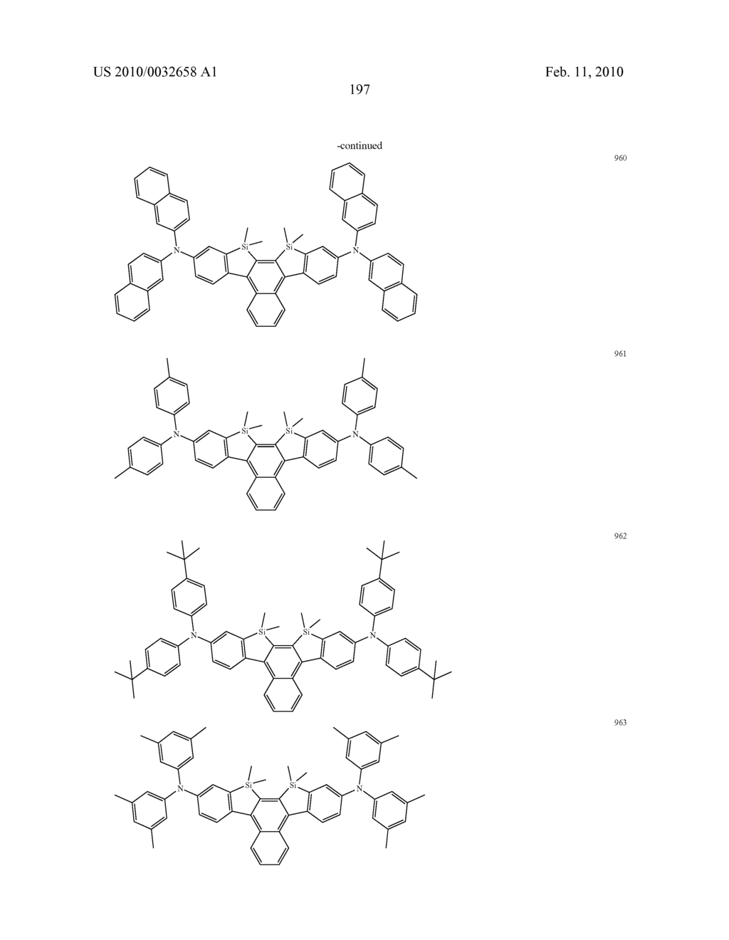 Novel organic electroluminescent compounds and organic electroluminescent device using the same - diagram, schematic, and image 199