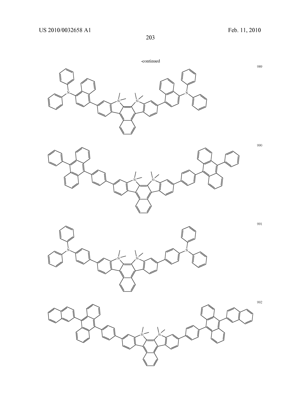 Novel organic electroluminescent compounds and organic electroluminescent device using the same - diagram, schematic, and image 205