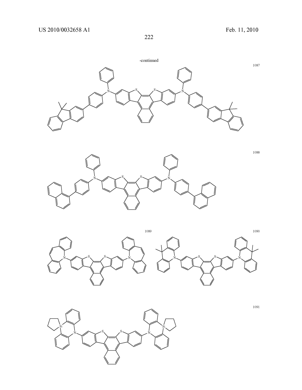 Novel organic electroluminescent compounds and organic electroluminescent device using the same - diagram, schematic, and image 224