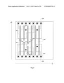 Semiconductor Device Portion Having Sub-193 Nanometers -Sized Gate Electrode Conductive Structures Formed from Linear Shaped Gate Electrode Layout Features Defined Along At Least Four Gate Electrode Tracks with Minimum End-to-End Spacing and Having Corresponding Non-Symmetric Diffusion Regions diagram and image