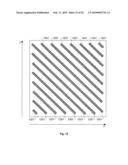 Semiconductor Device Portion Having Sub-193 Nanometers -Sized Gate Electrode Conductive Structures Formed from Linear Shaped Gate Electrode Layout Features Defined Along At Least Four Gate Electrode Tracks with Minimum End-to-End Spacing and Having Corresponding Non-Symmetric Diffusion Regions diagram and image