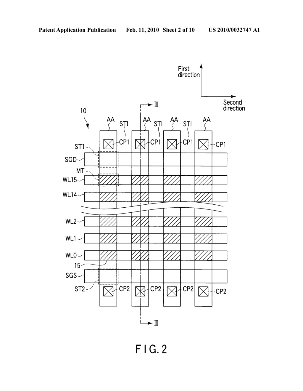 SEMICONDUCTOR MEMORY DEVICE AND METHOD FOR MANUFACTURING THE SAME - diagram, schematic, and image 03