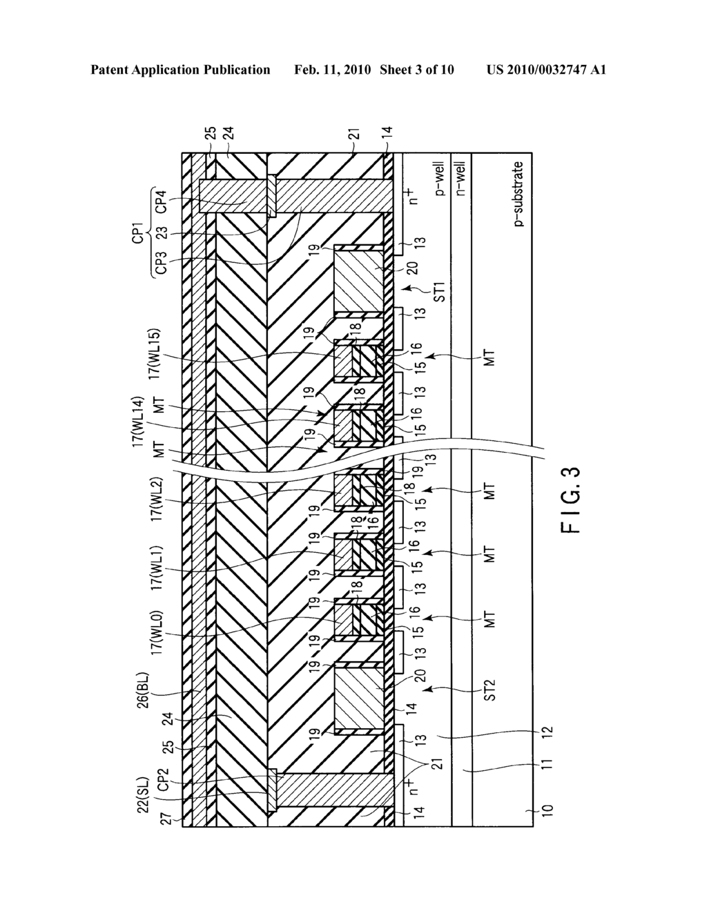 SEMICONDUCTOR MEMORY DEVICE AND METHOD FOR MANUFACTURING THE SAME - diagram, schematic, and image 04