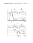 STRUCTURE AND METHOD OF LATCHUP ROBUSTNESS WITH PLACEMENT OF THROUGH WAFER VIA WITHIN CMOS CIRCUITRY diagram and image