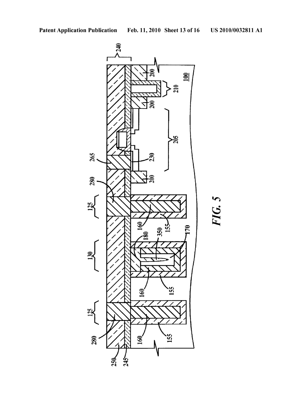 THROUGH WAFER VIAS AND METHOD OF MAKING SAME - diagram, schematic, and image 14