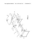 Convertible cart table diagram and image