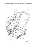 STRUCTURE FOR STORING SEAT FOR AUTOMOBILE diagram and image