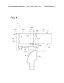 REINFORCED STRUCTURE FOR CABIN OF WORKING MACHINE diagram and image