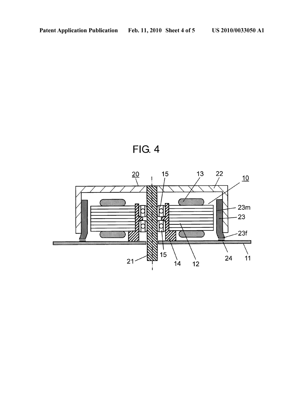 MOTOR AND ELECTRONIC APPARATUS HAVING THE SAME - diagram, schematic, and image 05