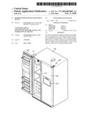 Refrigerator with step adjustment device diagram and image