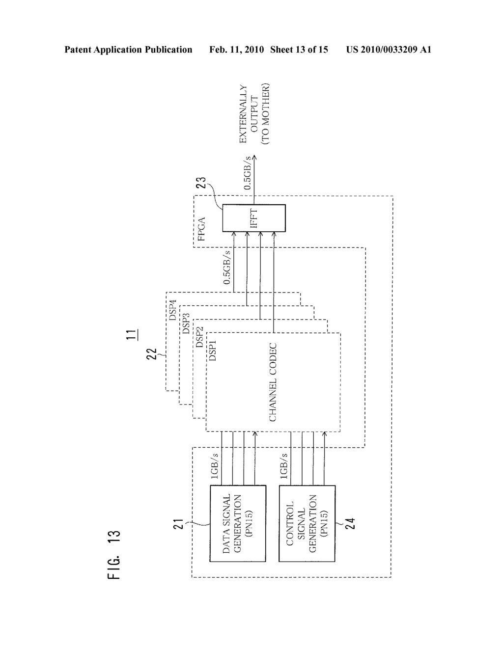 METHOD AND DEVICE FOR GENERATING PSEUDO-RANDOM BINARY DATA - diagram, schematic, and image 14