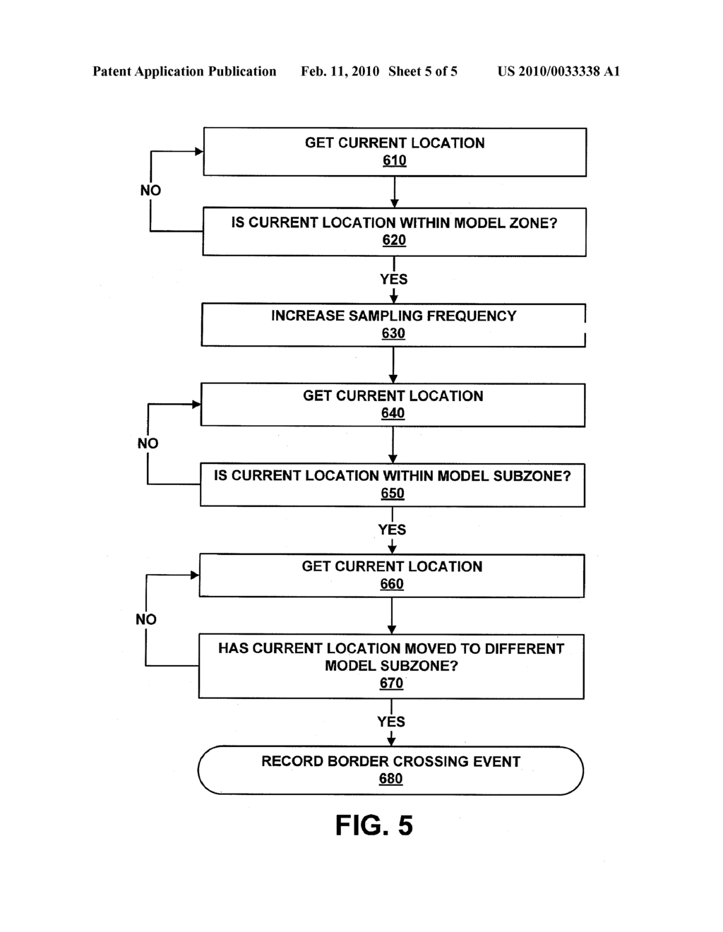 SYSTEM AND METHOD FOR DETECTING A BOUNDARY CROSSING EVENT - diagram, schematic, and image 06