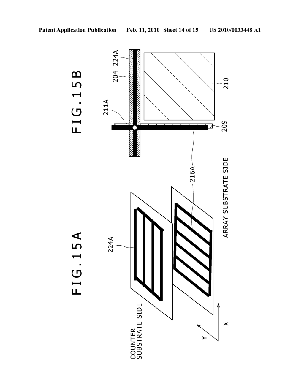 LIQUID CRYSTAL DISPLAY DEVICE AND A METHOD OF MANUFACTURING THE SAME - diagram, schematic, and image 15