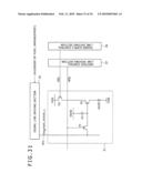 Display panel module, semiconductor integrated circuit, driving method of pixel array section, and electronic device diagram and image