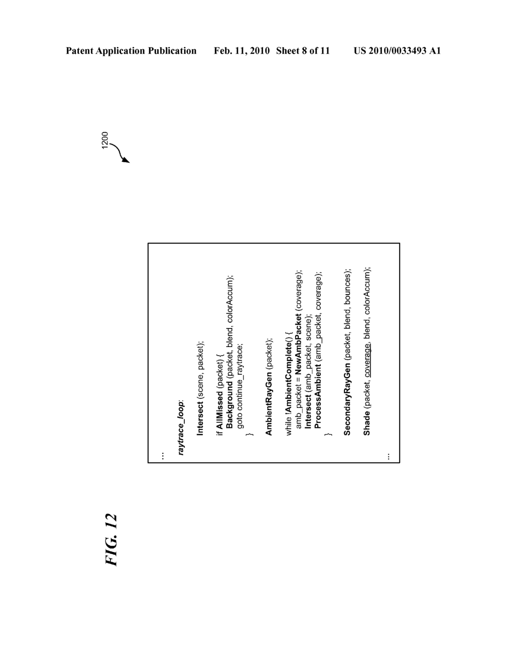 System and Method for Iterative Interactive Ray Tracing in a Multiprocessor Environment - diagram, schematic, and image 09