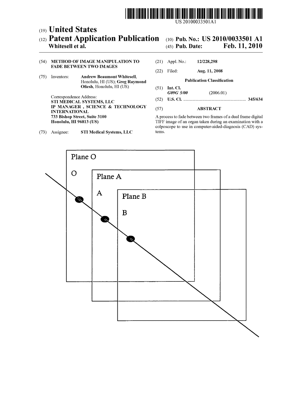 Method of image manipulation to fade between two images - diagram, schematic, and image 01