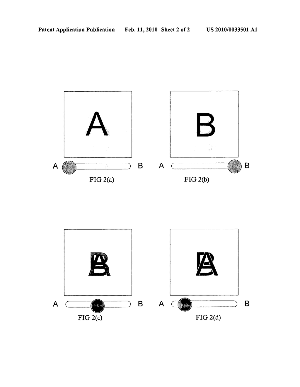 Method of image manipulation to fade between two images - diagram, schematic, and image 03