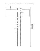 CONTINUOUS INKJET PRINTING SYSTEM AND METHOD FOR PRODUCING SELECTIVE DEFLECTION OF DROPLETS FORMED FROM TWO DIFFERENT BREAK OFF LENGTHS diagram and image