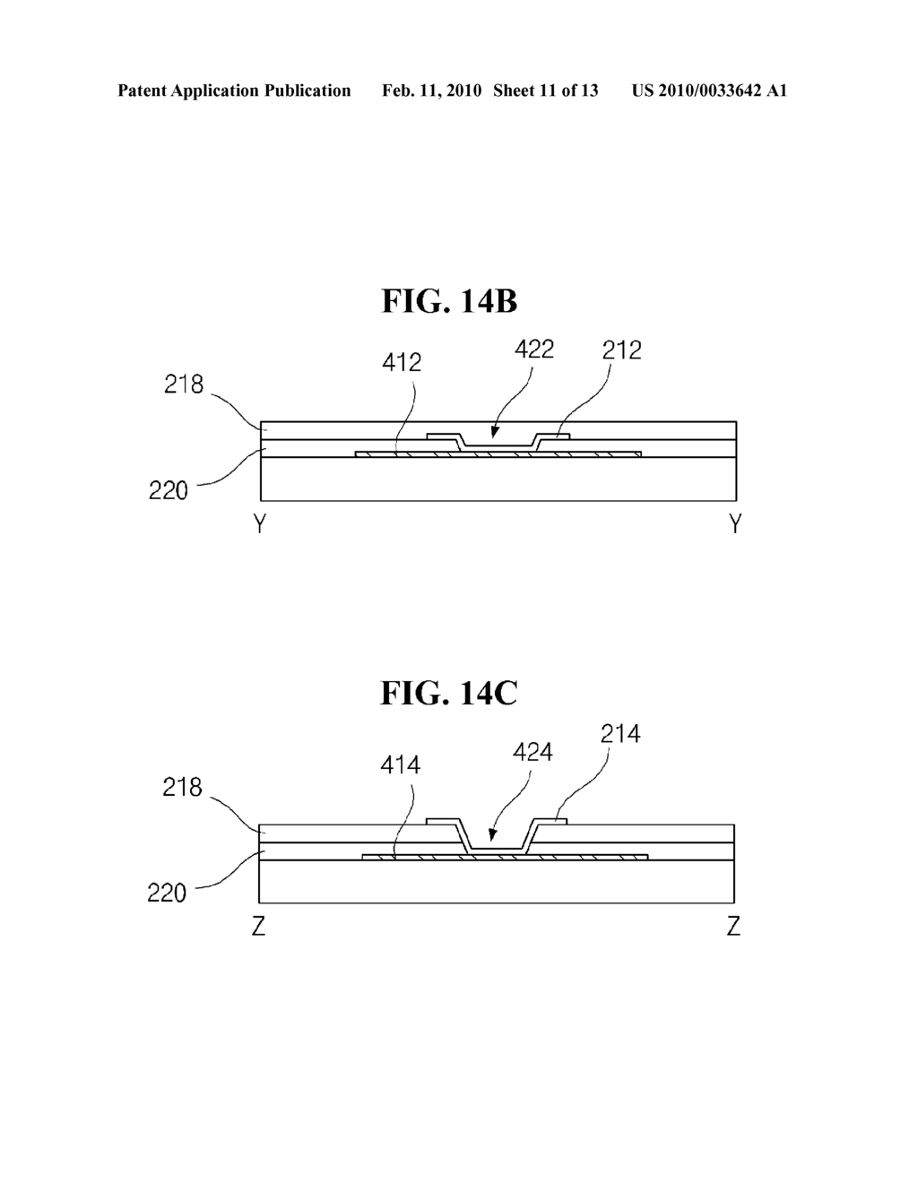 PARALLAX BARRIER LIQUID CRYSTAL PANEL FOR STEREOSCOPIC DISPLAY DEVICE AND FABRICATION METHOD THEREOF - diagram, schematic, and image 12