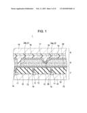 LIQUID-CRYSTAL DISPLAY DEVICE AND METHOD OF MANUFACTURING SAME diagram and image