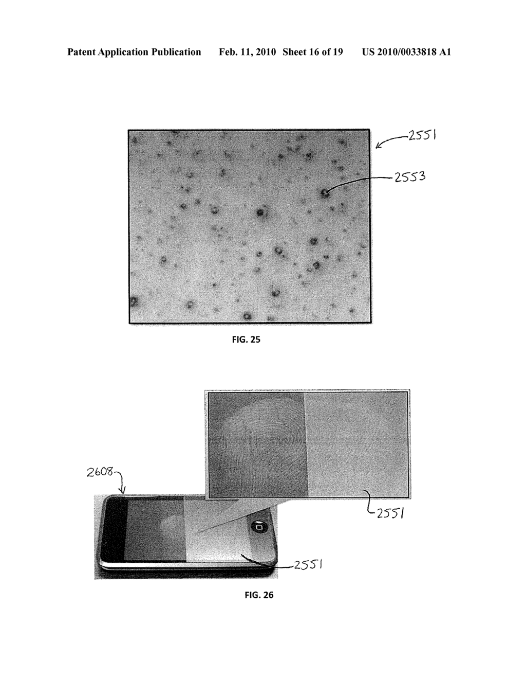 MICROSTRUCTURES TO REDUCE THE APPEARANCE OF FINGERPRINTS ON SURFACES - diagram, schematic, and image 17