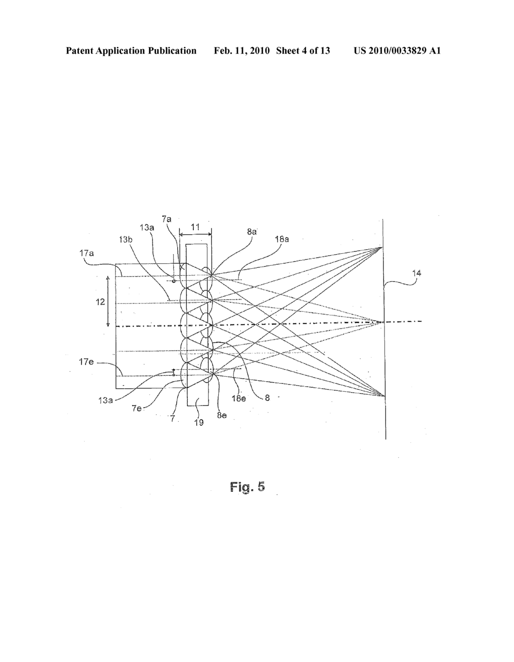 Device for Homogenizing Radiation by Means of Irregular Microlens Arrays - diagram, schematic, and image 05