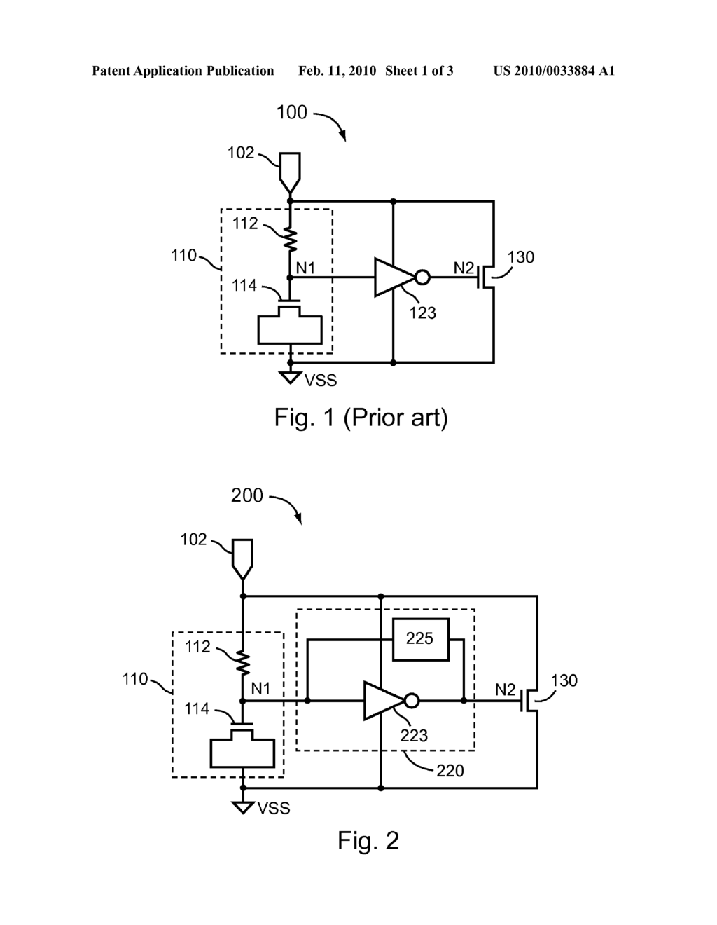 ESD PROTECTION TRIGGER CIRCUIT - diagram, schematic, and image 02