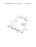 TOOL-LESS MULTI-STAGE INSERTION AND SECURING MECHANISM FOR ELECTRONIC MEZZANINE ASSEMBLIES diagram and image