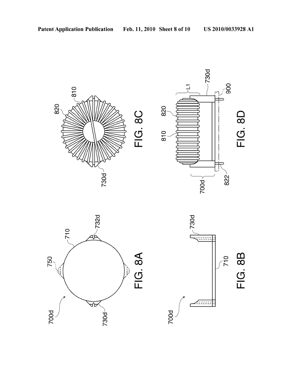 COIL ASSEMBLY, SWITCHING POWER SUPPLY, AND PROJECTOR - diagram, schematic, and image 09