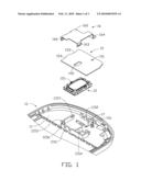 EARPIECE FIXING STRUCTURE AND ELECTRONIC DEVICE USING THE SAME diagram and image