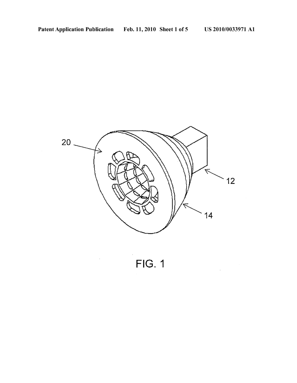 HEAT-DISSIPATING REFLECTOR FOR LIGHTING DEVICE - diagram, schematic, and image 02