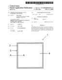 LIGHTING SYSTEM HAVING A FLAT LUMINAIRE AND A FRAME diagram and image