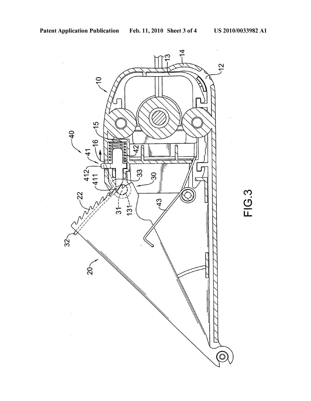 Adjustable warning light housing - diagram, schematic, and image 04